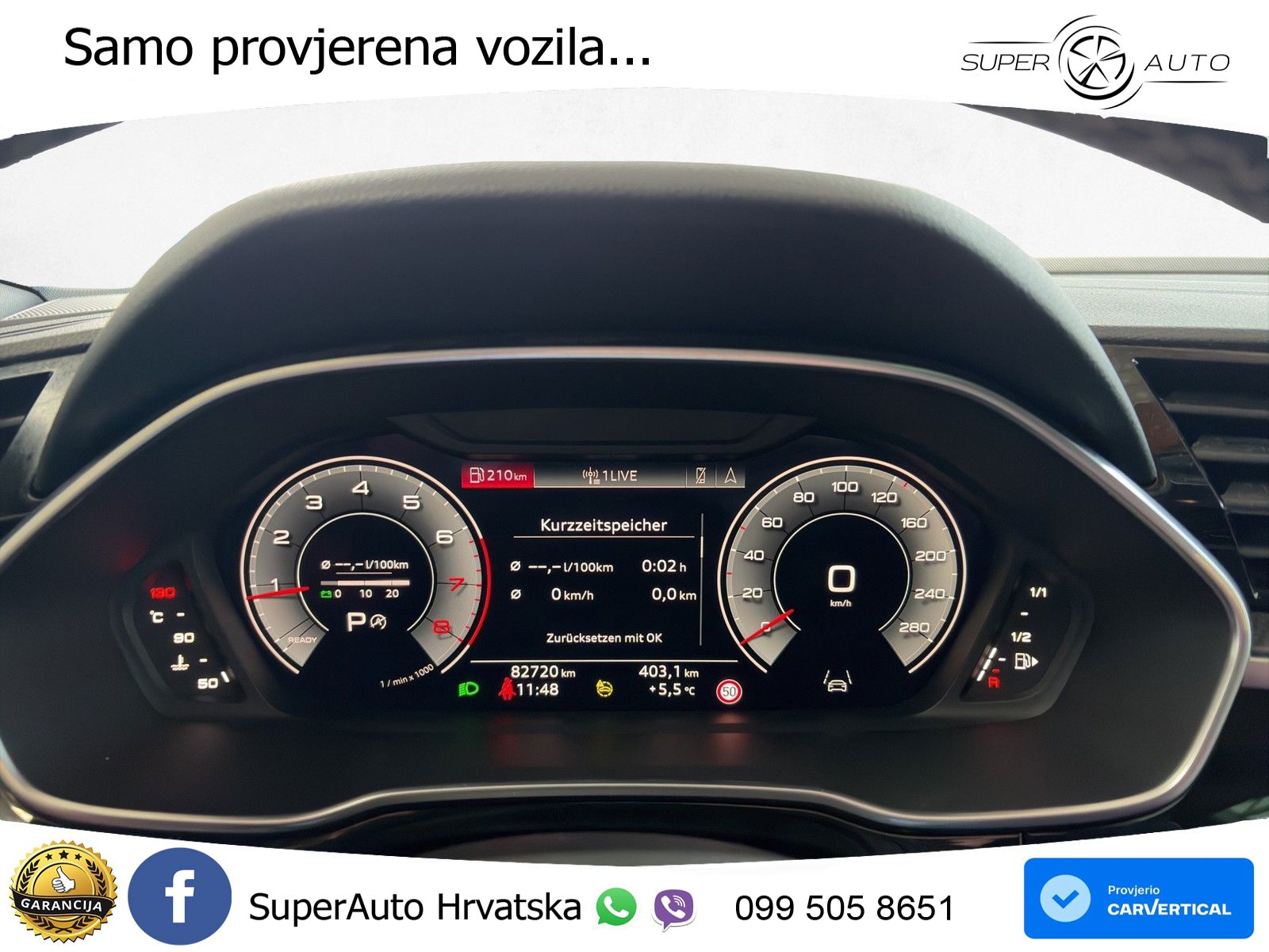 Audi Q3 40 TFSI (190 KS) quattro S tronic S line MATRIX+GR SJED+KAM
