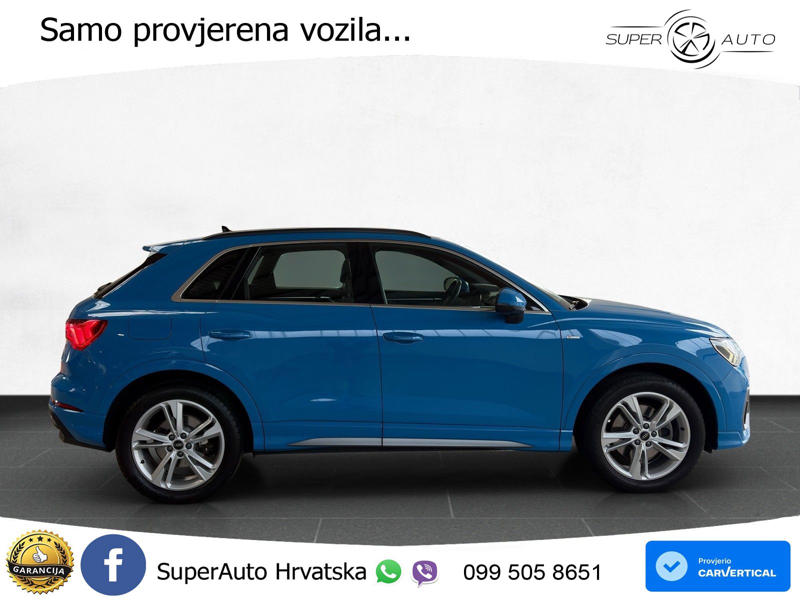 Audi Q3 40 TFSI (190 KS) quattro S tronic S line MATRIX+GR SJED+KAM