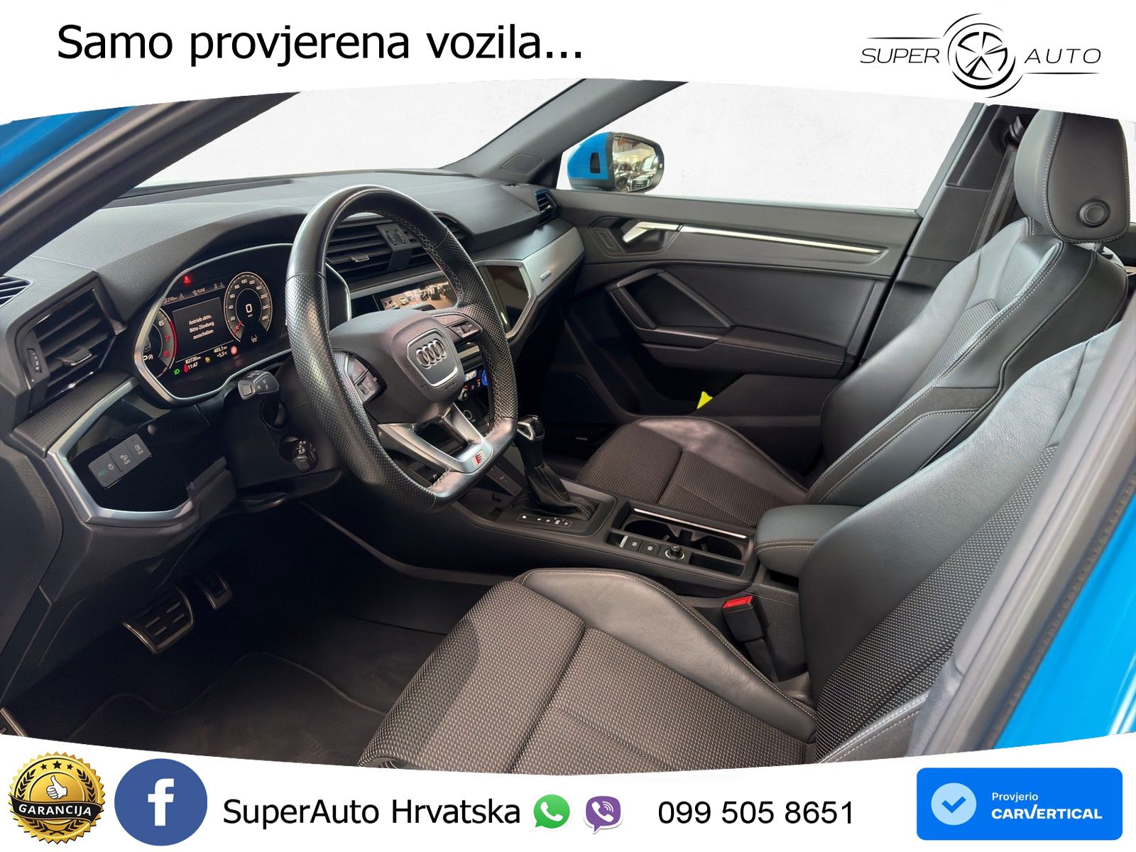 Audi Q3 40 TFSI (190 KS) quattro S tronic S line MATRIX+GR SJED+KAM
