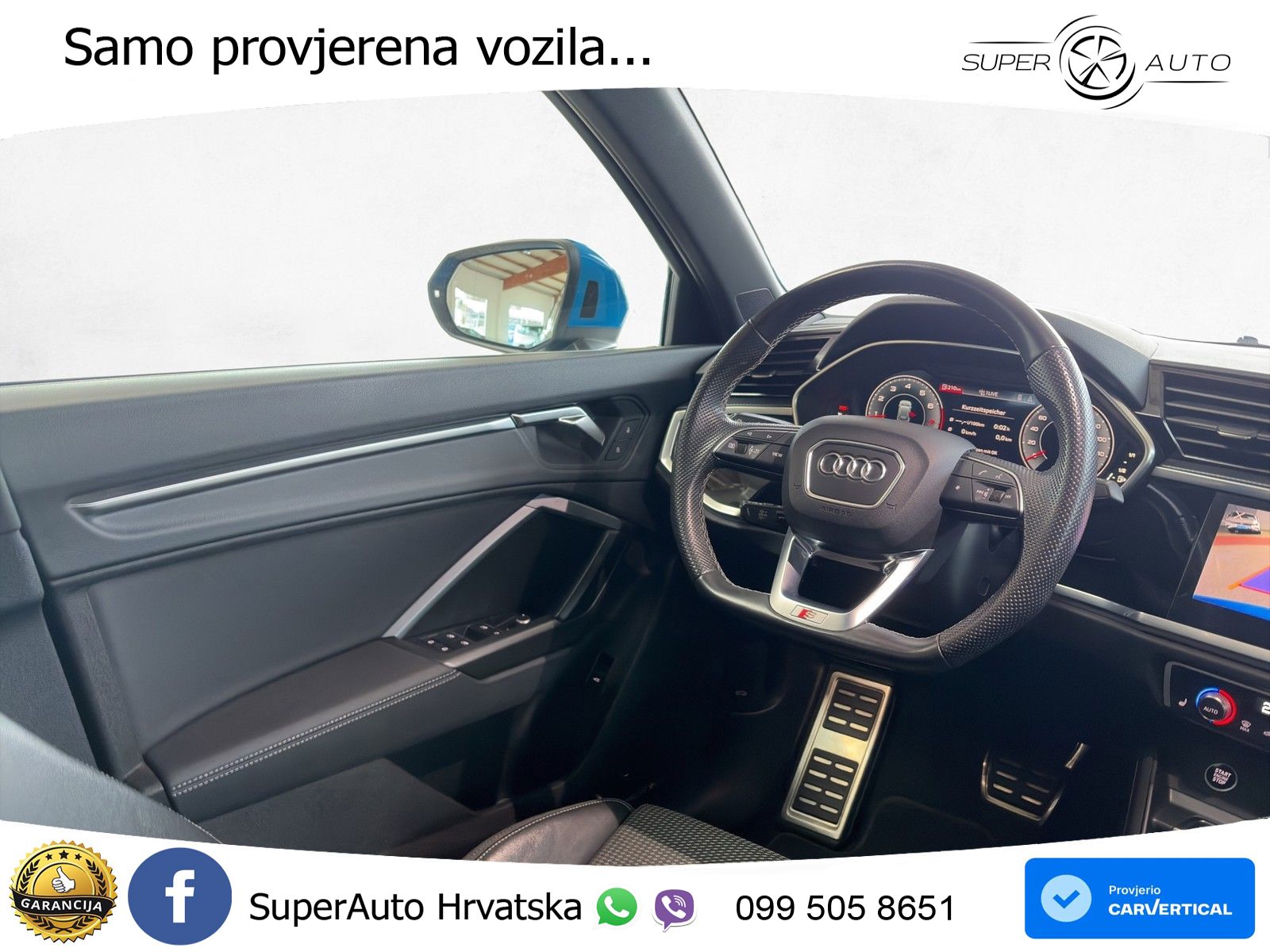Audi Q3 40 TFSI (190 KS) quattro S tronic S line MATRIX+GR SJED+KAM