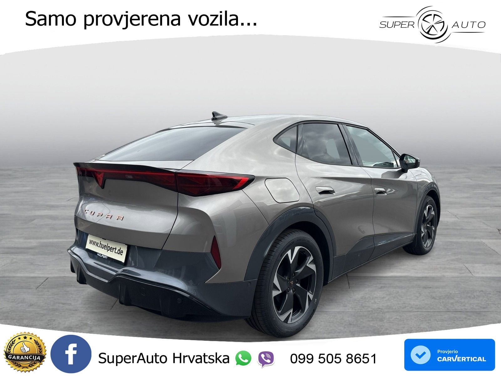 Cupra Tavascan 82 kWh (286 KS) LED+GR SJED+ACC
