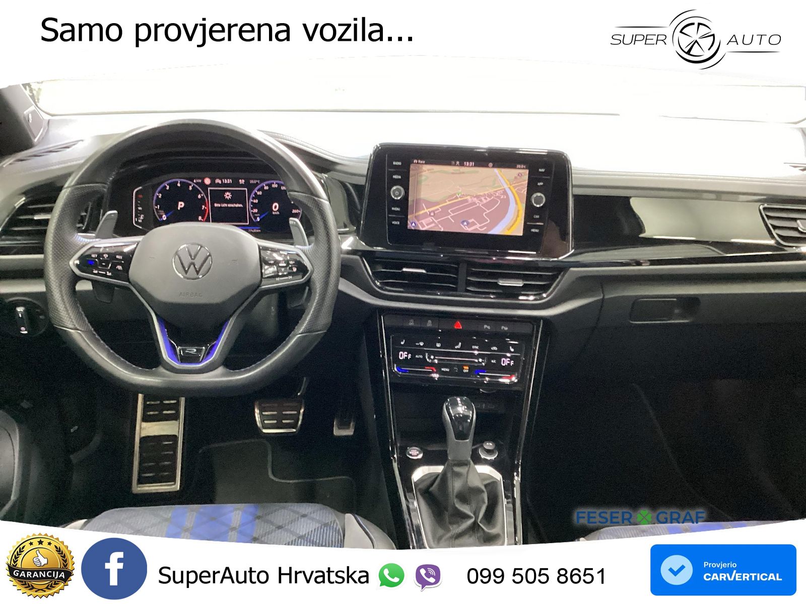 Volkswagen T-Roc I R 2.0 TSI (300 KS) OPF 4M DSG MATRIX+GR SJED+KAM