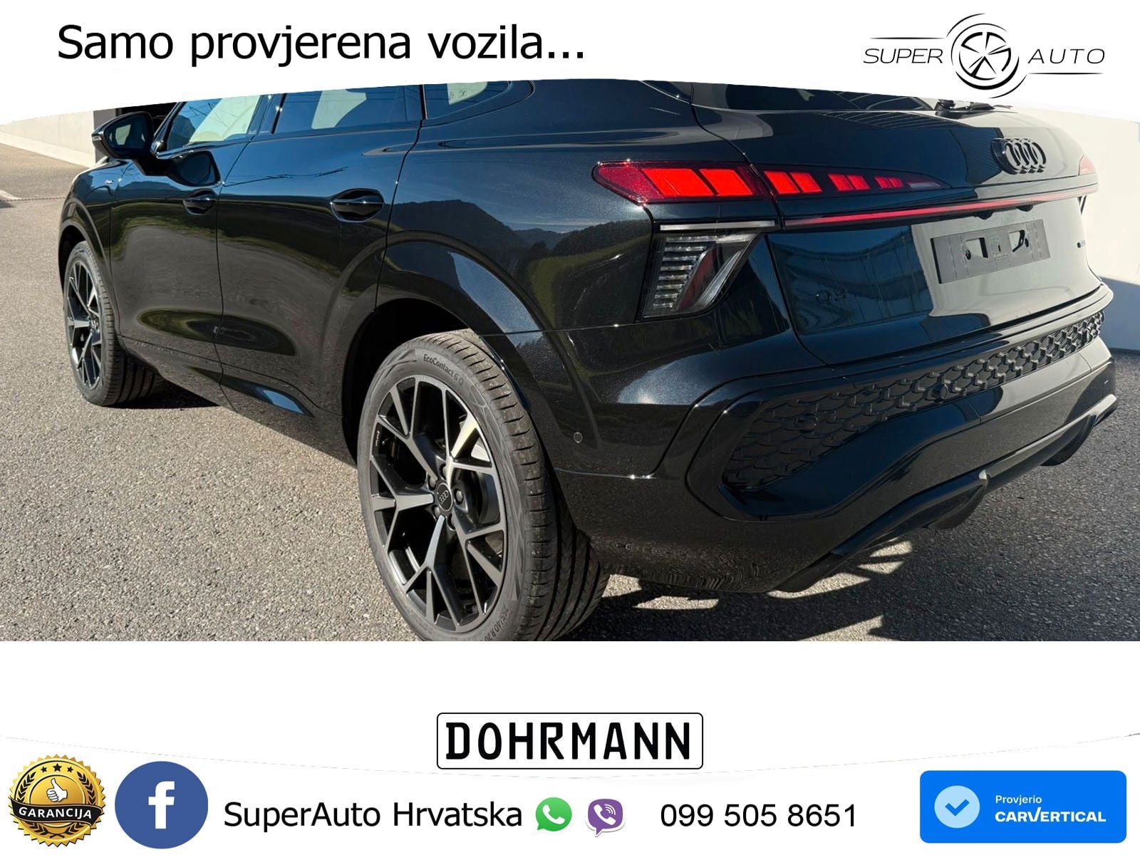 Audi Q3 Sportback 2.0 TFSI (204 KS) quattro S tronic S line LED+GR SJED+ACC