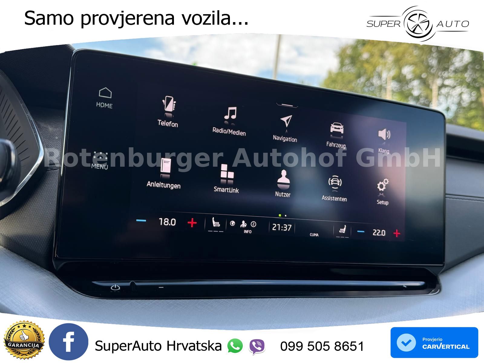 Škoda Octavia Combi 2.0 TDI (150 KS) DSG LED+GR SJED+ACC
