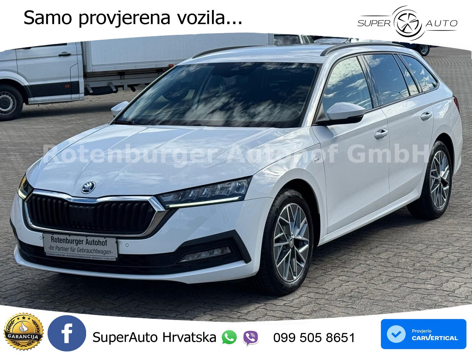 Škoda Octavia Combi 2.0 TDI (150 KS) DSG LED+GR SJED+ACC