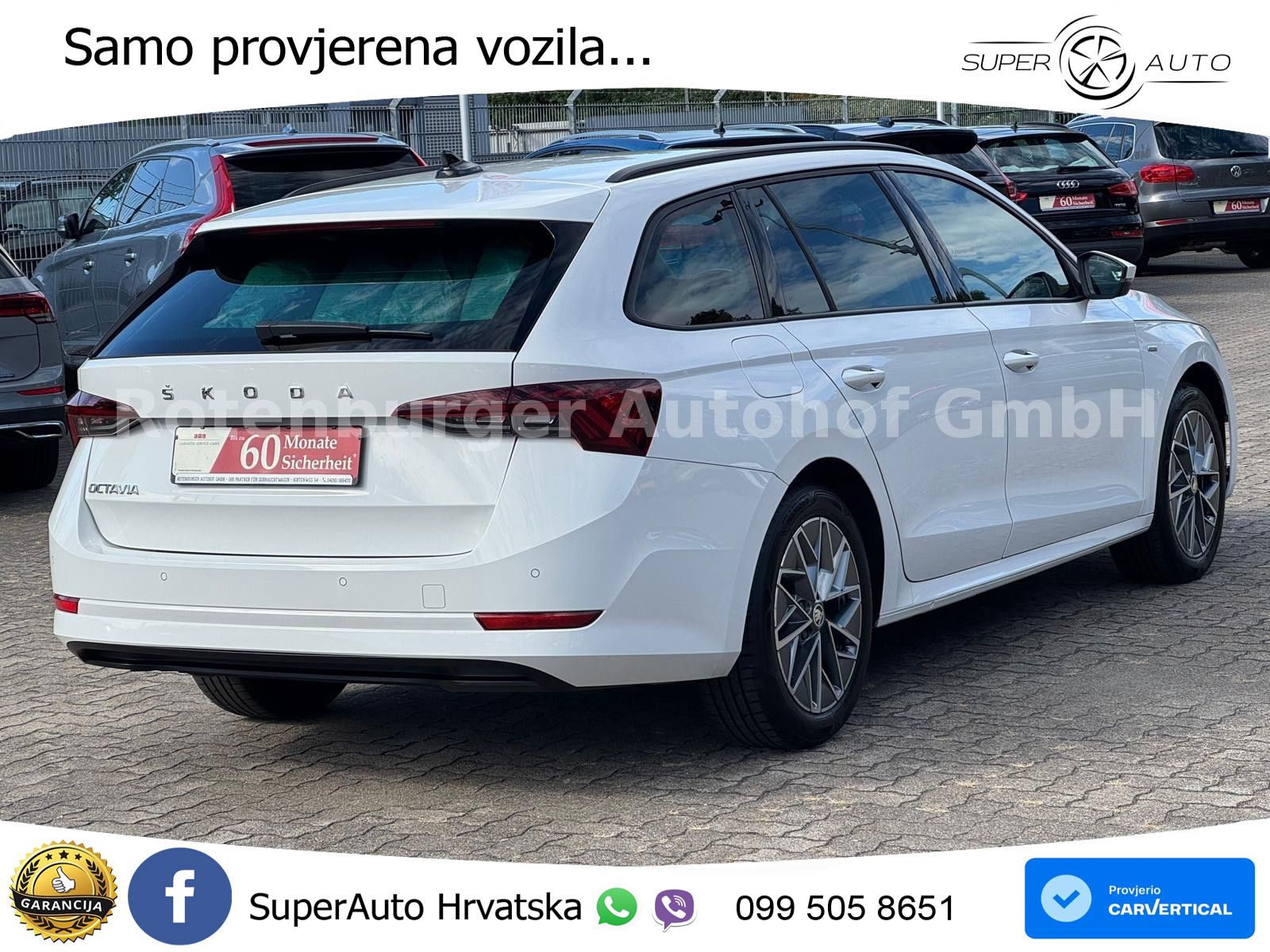 Škoda Octavia Combi 2.0 TDI (150 KS) DSG LED+GR SJED+ACC