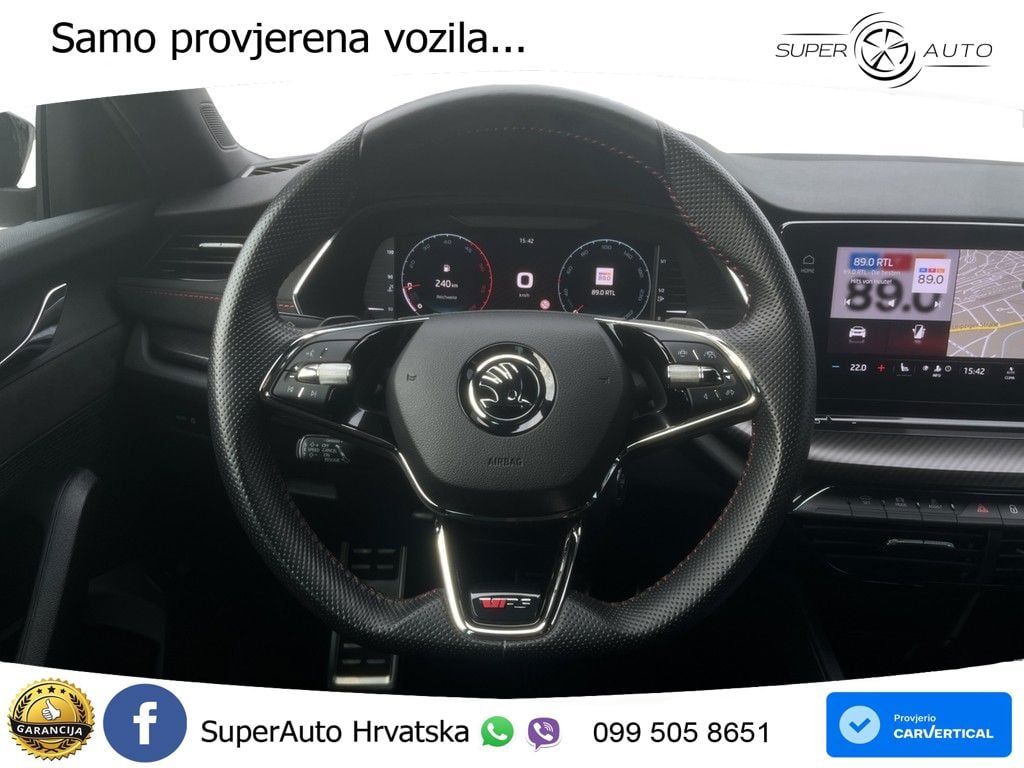 Škoda Octavia Combi RS 2.0 TDI (200 KS) DSG LED+GR SJED+ACC
