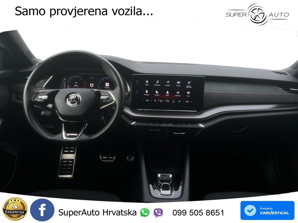 Škoda Octavia Combi RS 2.0 TDI (200 KS) DSG LED+GR SJED+ACC