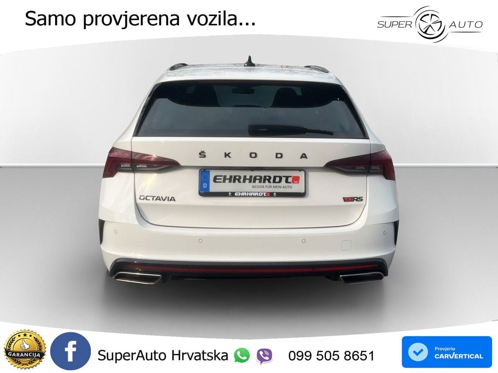 Škoda Octavia Combi RS 2.0 TDI (200 KS) DSG LED+GR SJED+ACC