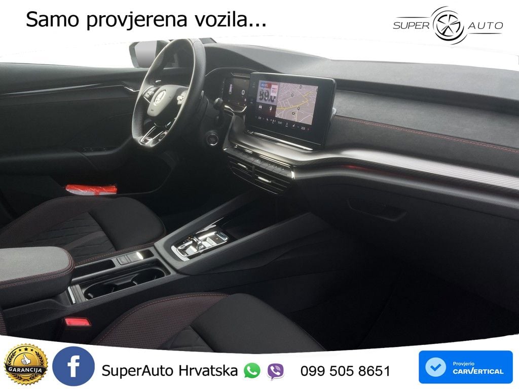 Škoda Octavia Combi RS 2.0 TDI (200 KS) DSG LED+GR SJED+ACC