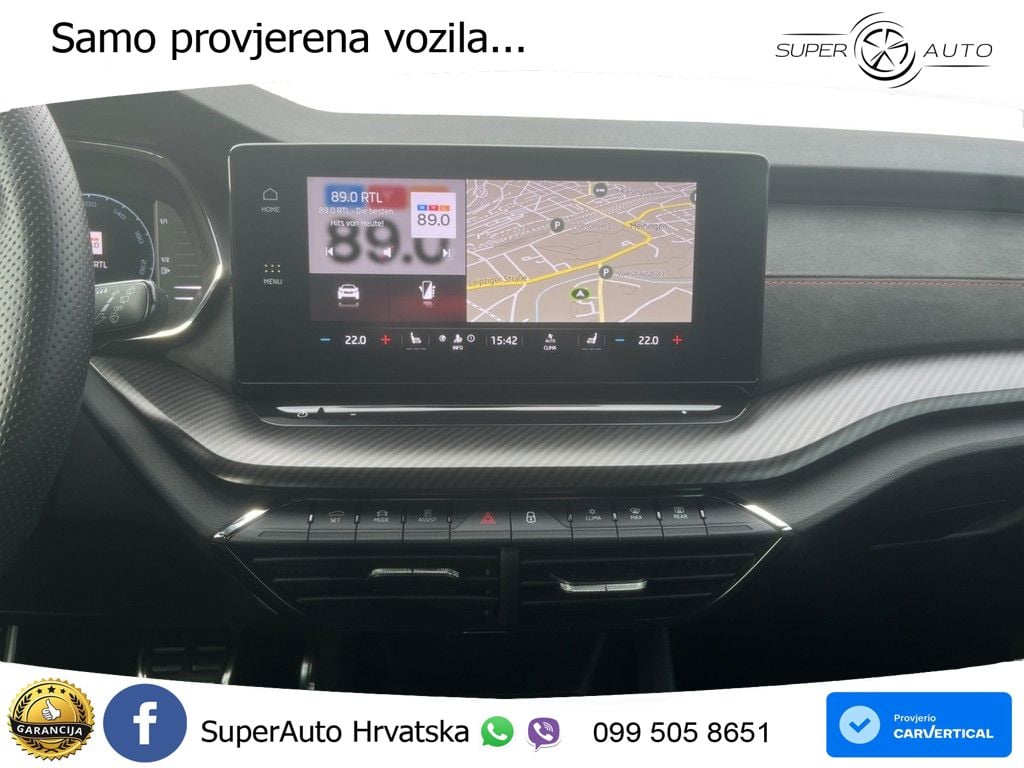 Škoda Octavia Combi RS 2.0 TDI (200 KS) DSG LED+GR SJED+ACC