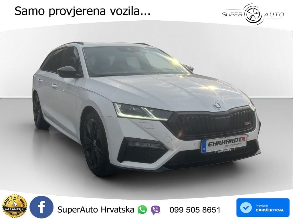 Škoda Octavia Combi RS 2.0 TDI (200 KS) DSG LED+GR SJED+ACC