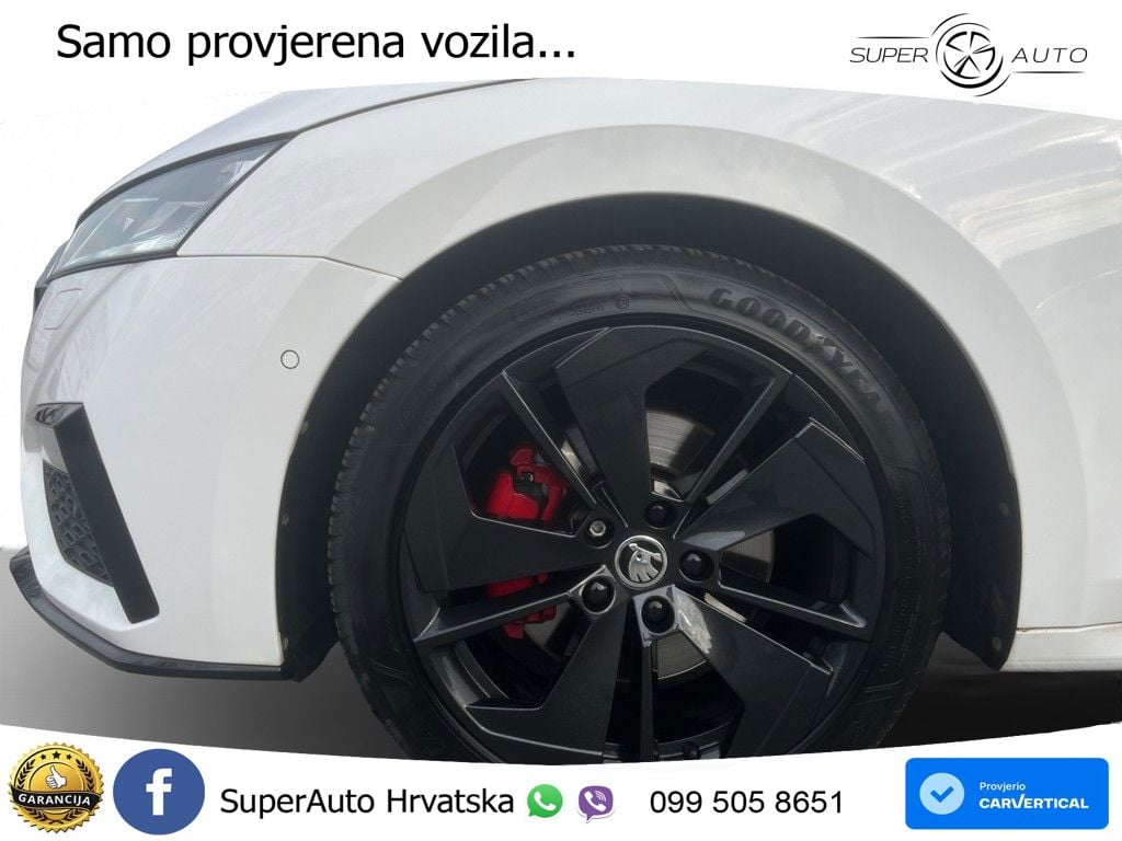 Škoda Octavia Combi RS 2.0 TDI (200 KS) DSG LED+GR SJED+ACC