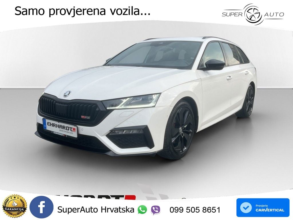 Škoda Octavia Combi RS 2.0 TDI (200 KS) DSG LED+GR SJED+ACC