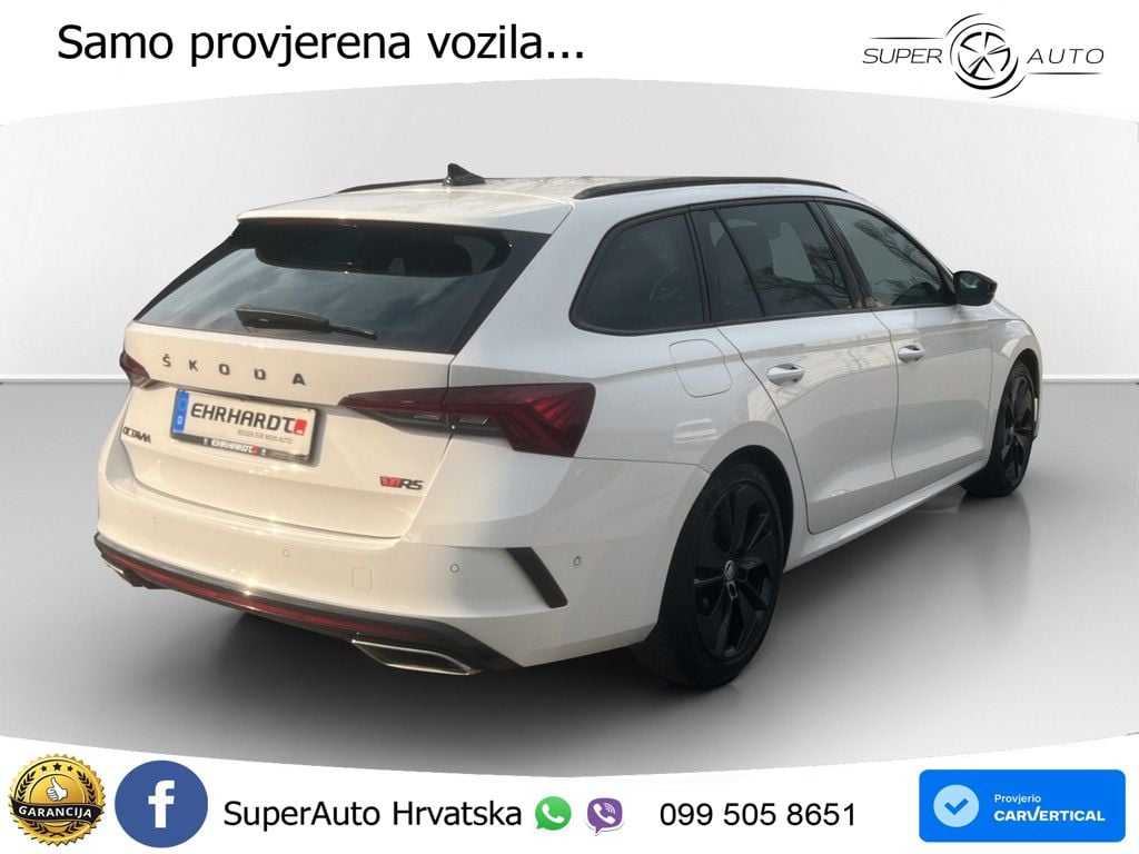 Škoda Octavia Combi RS 2.0 TDI (200 KS) DSG LED+GR SJED+ACC
