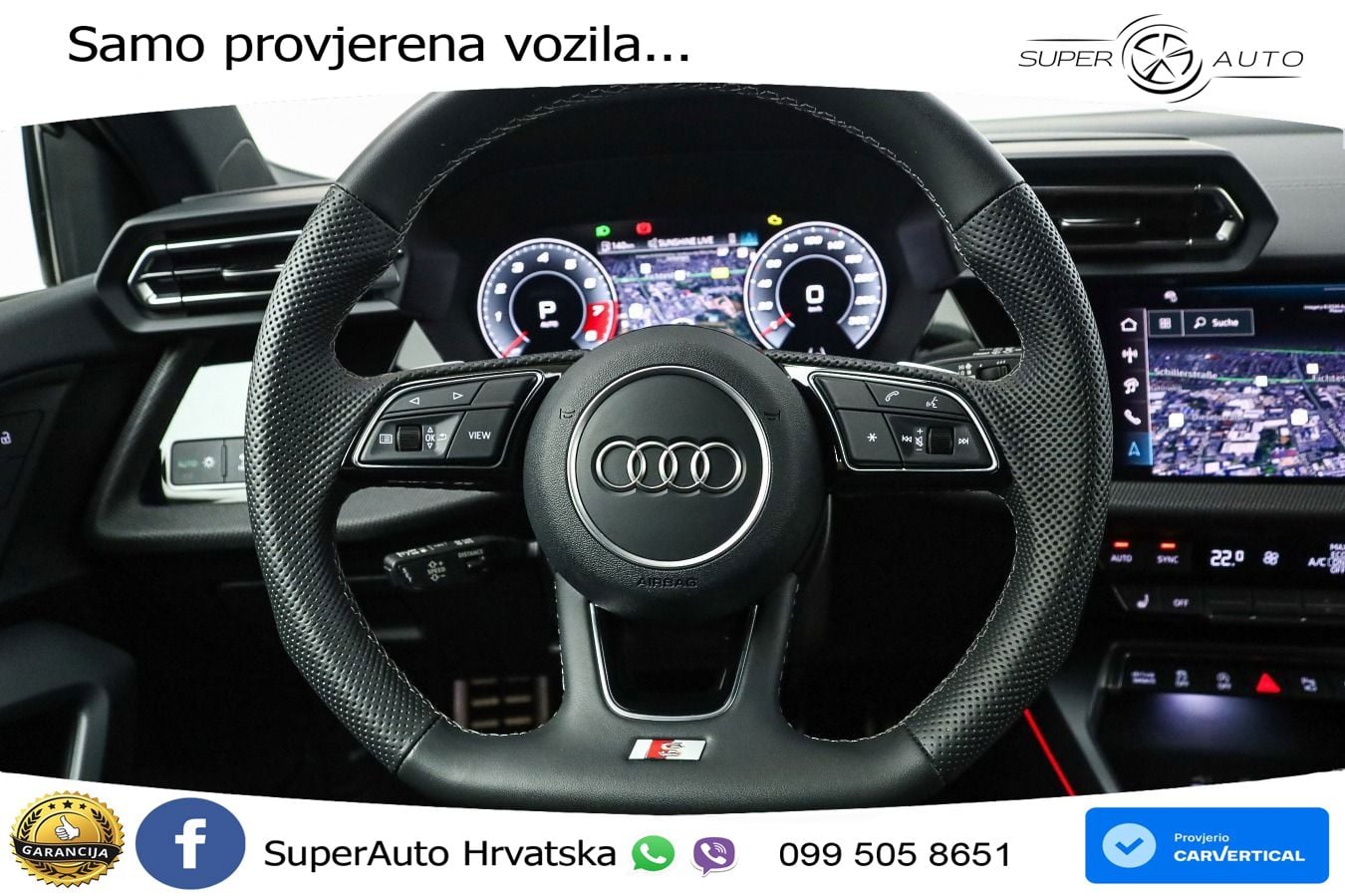 Audi S3 2.0 TFSI (333 KS) quattro S tronic LED+GR SJED+ACC