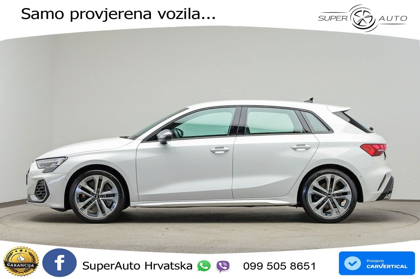 Audi S3 2.0 TFSI (333 KS) quattro S tronic LED+GR SJED+ACC
