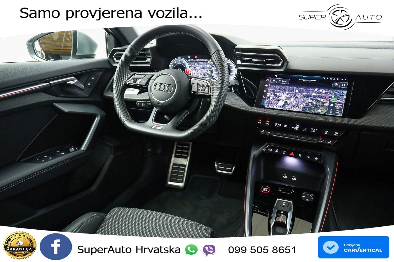 Audi S3 2.0 TFSI (333 KS) quattro S tronic LED+GR SJED+ACC