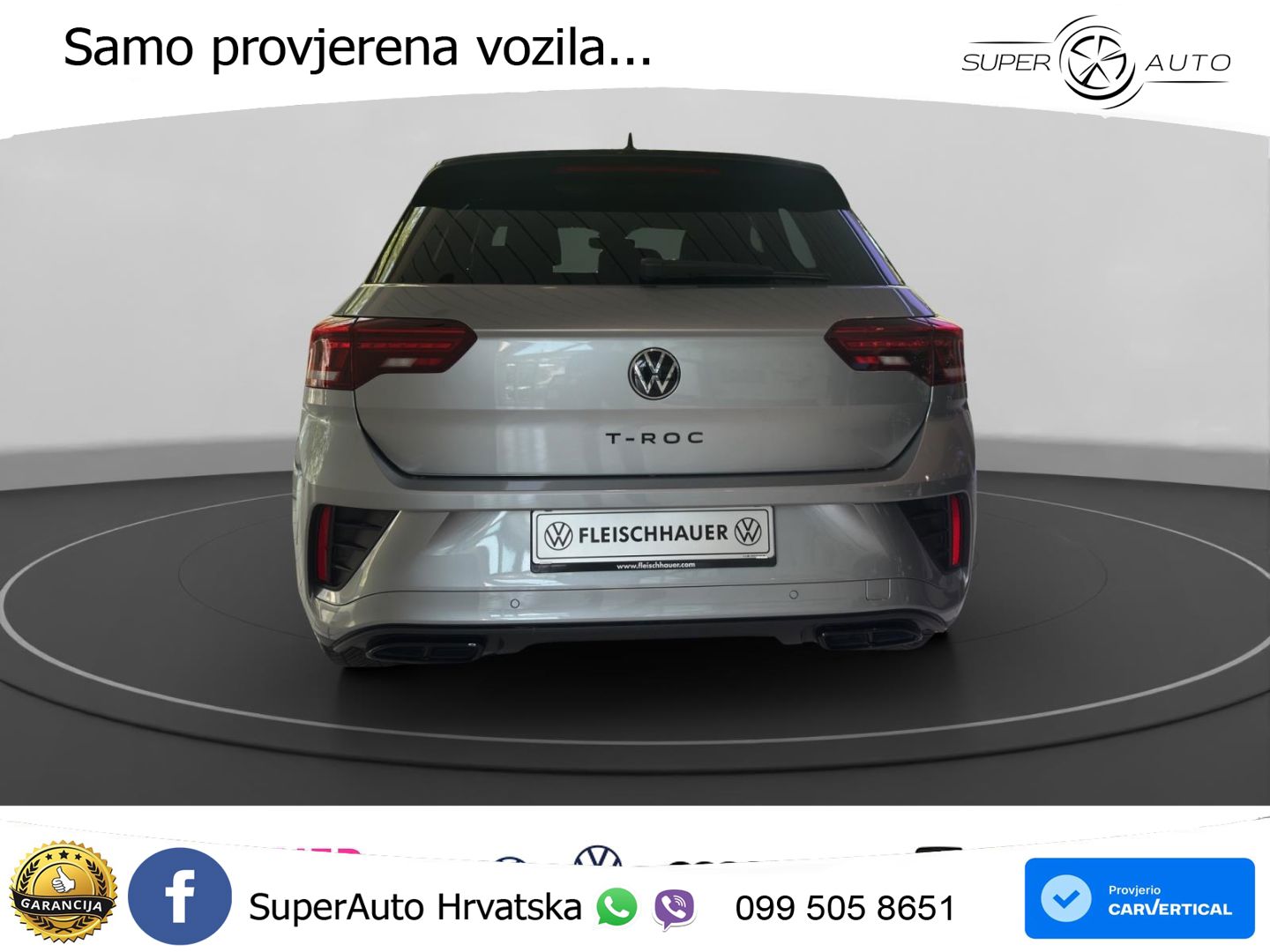 Volkswagen T-Roc 1.5 TSI (150 KS) DSG LED+GR SJED+ACC