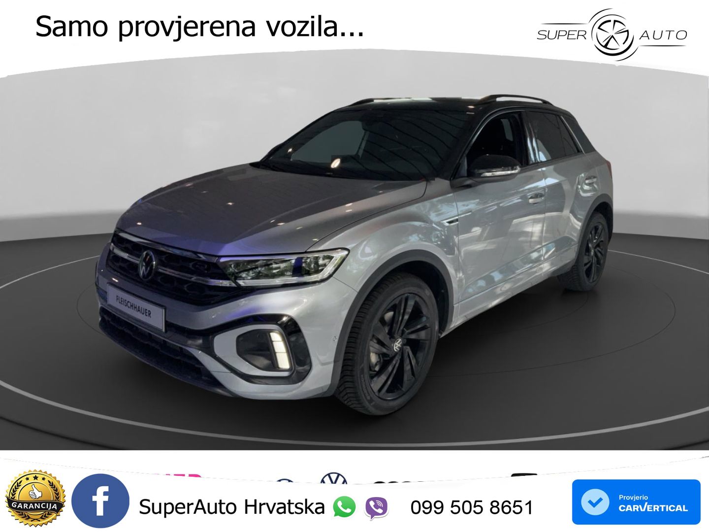 Volkswagen T-Roc 1.5 TSI (150 KS) DSG LED+GR SJED+ACC