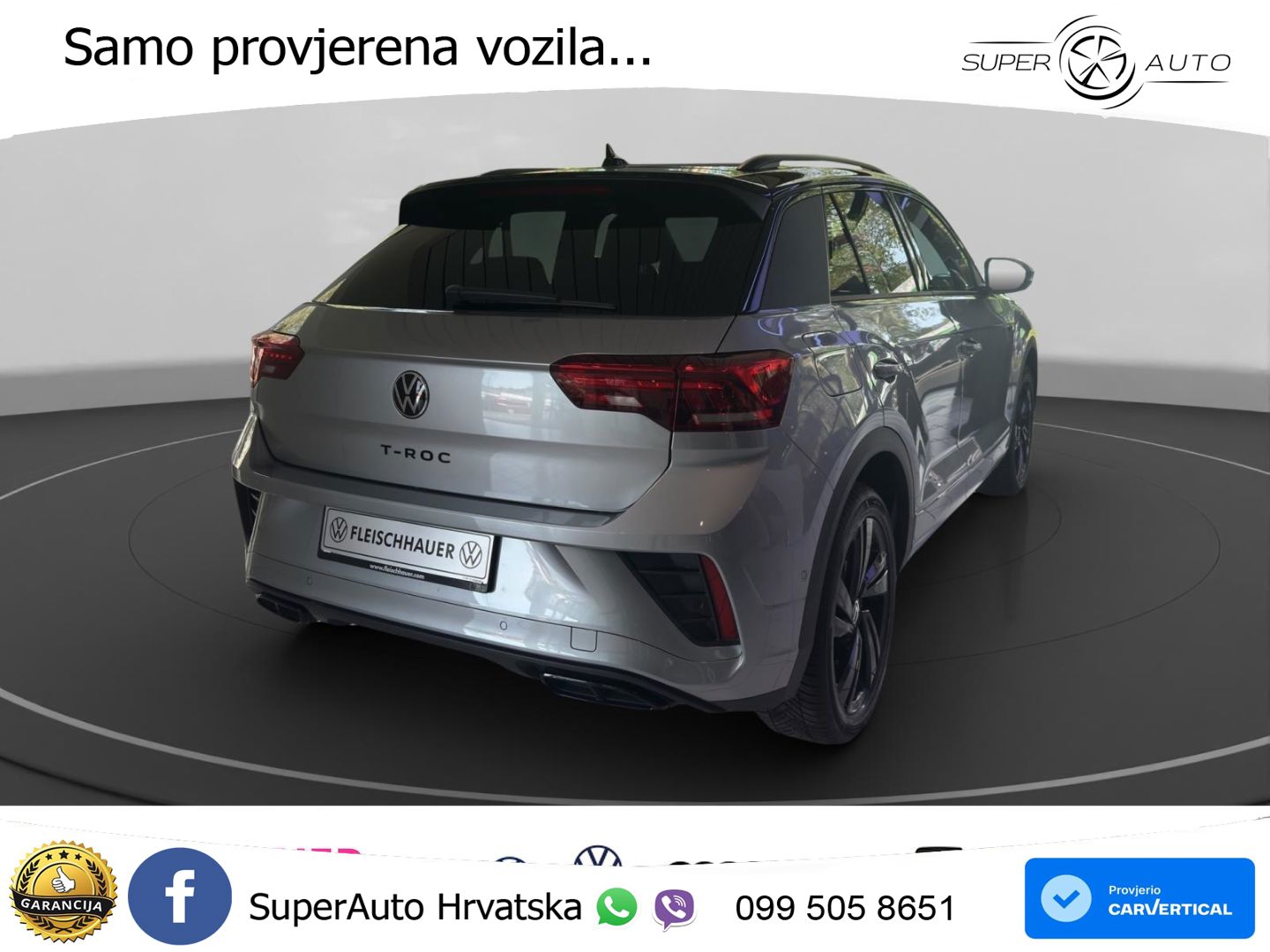 Volkswagen T-Roc 1.5 TSI (150 KS) DSG LED+GR SJED+ACC
