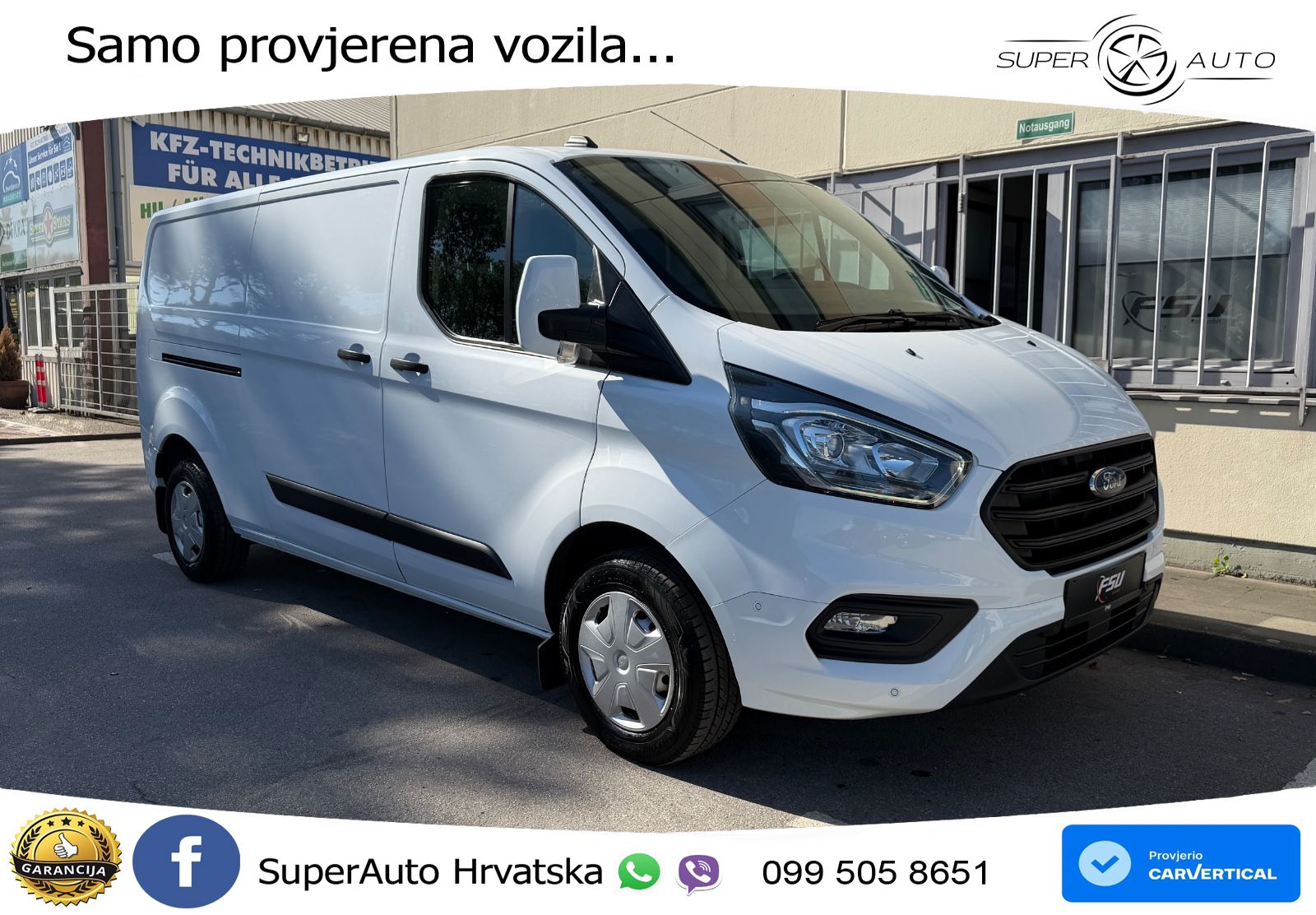 Ford Transit Custom 300 L2 Trend*LED*PDC*RFK*DAB+* 105 KS