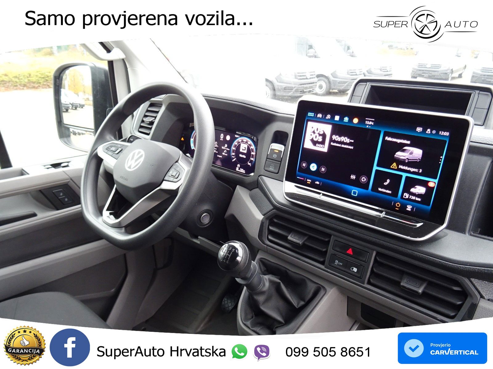 Volkswagen Crafter 35 Kasten HD LR AHK Kamera App 140 KS