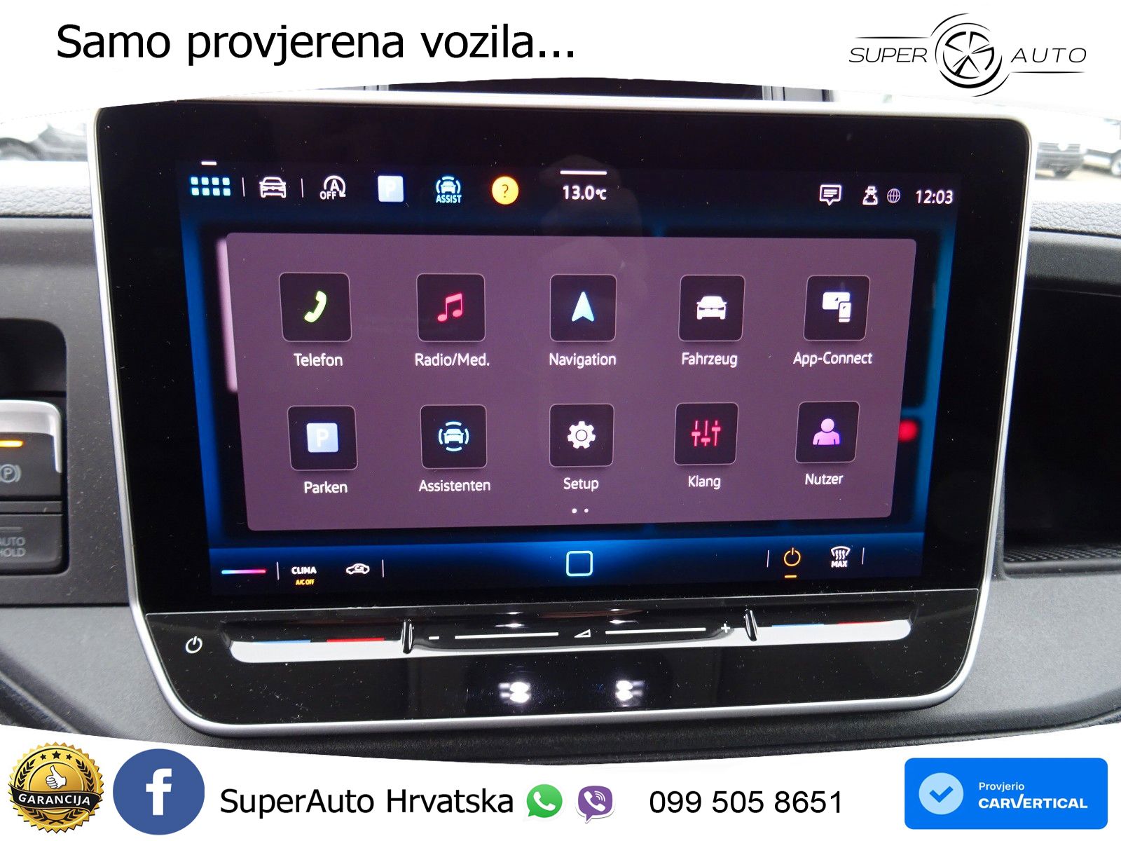 Volkswagen Crafter 35 Kasten HD LR AHK Kamera App 140 KS