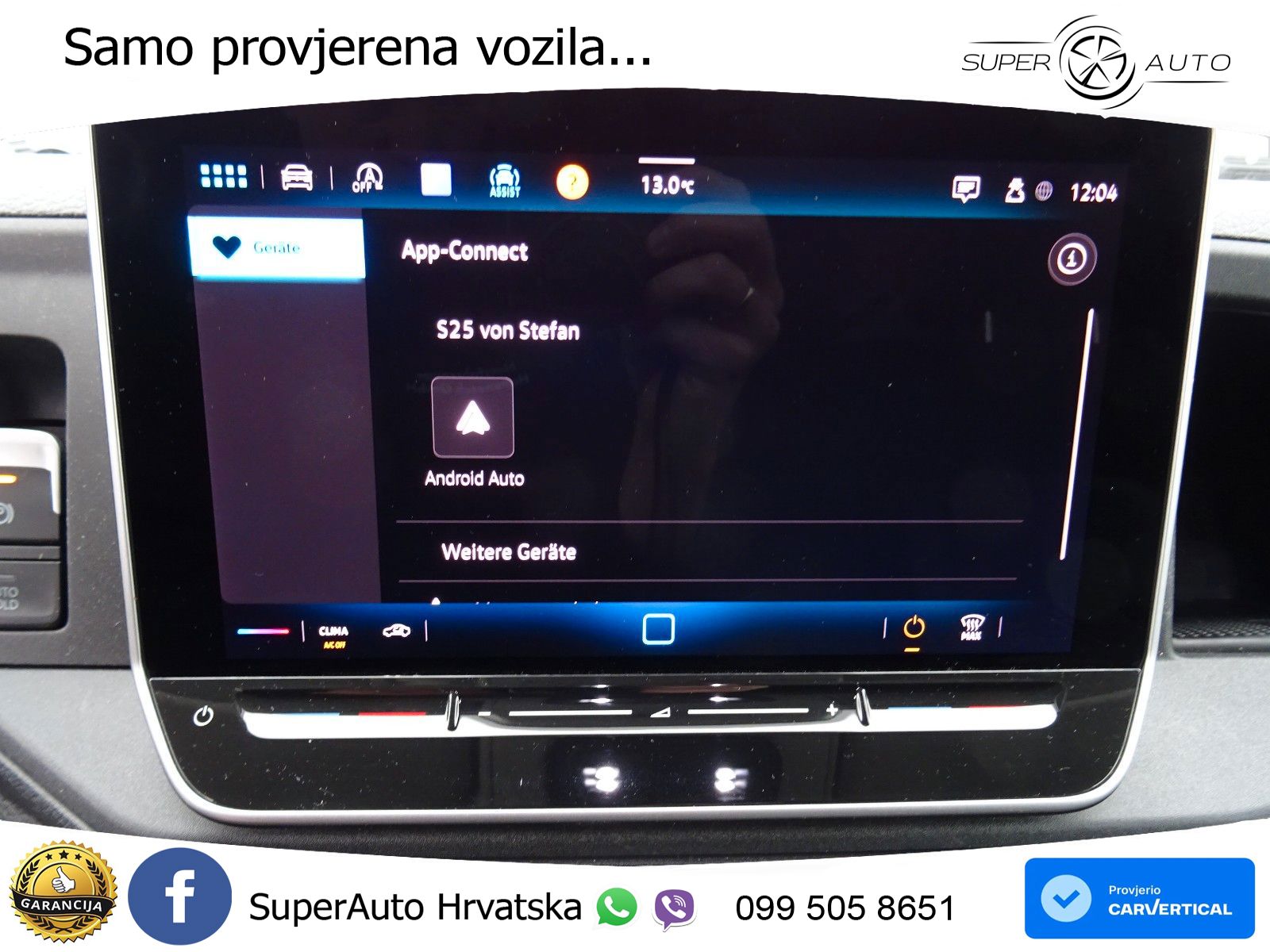 Volkswagen Crafter 35 Kasten HD LR AHK Kamera App 140 KS