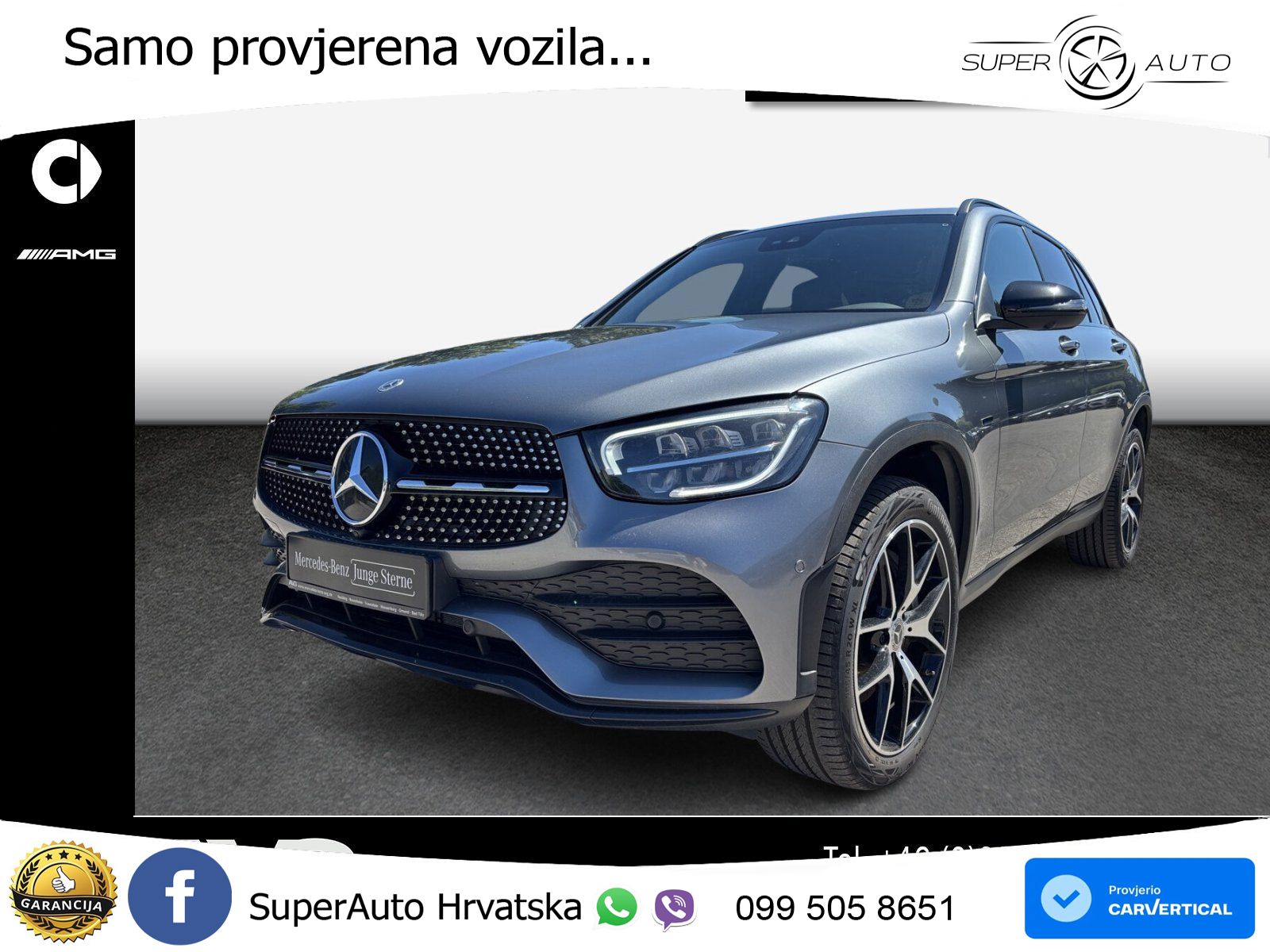 Mercedes GLC 300de (306 KS) 4MATIC 9G-TRONIC AMG LED+GR SJED+ACC