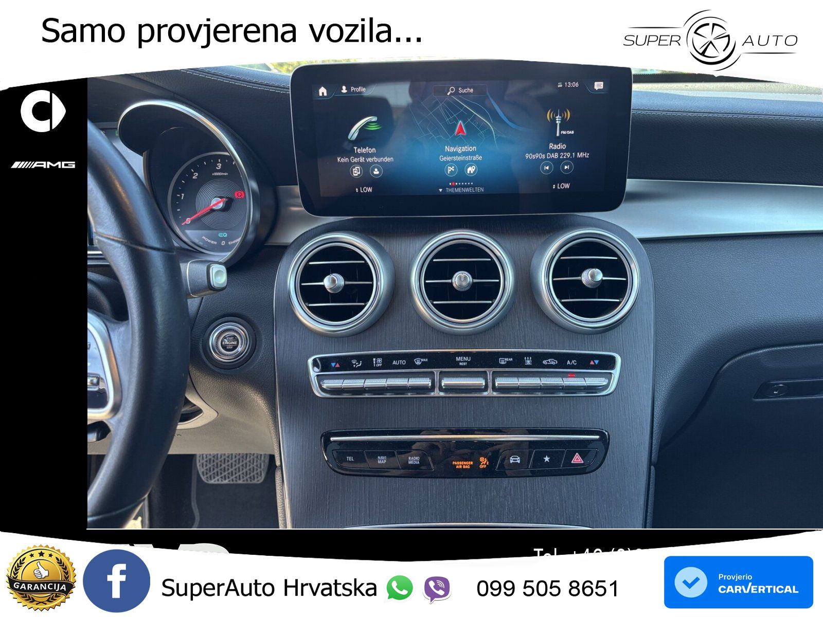 Mercedes GLC 300de (306 KS) 4MATIC 9G-TRONIC AMG LED+GR SJED+ACC