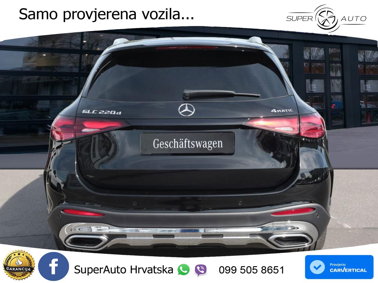 Mercedes GLC 220d (197 KS) 4MATIC 9G-TRONIC AMG LED+GR SJED+ACC
