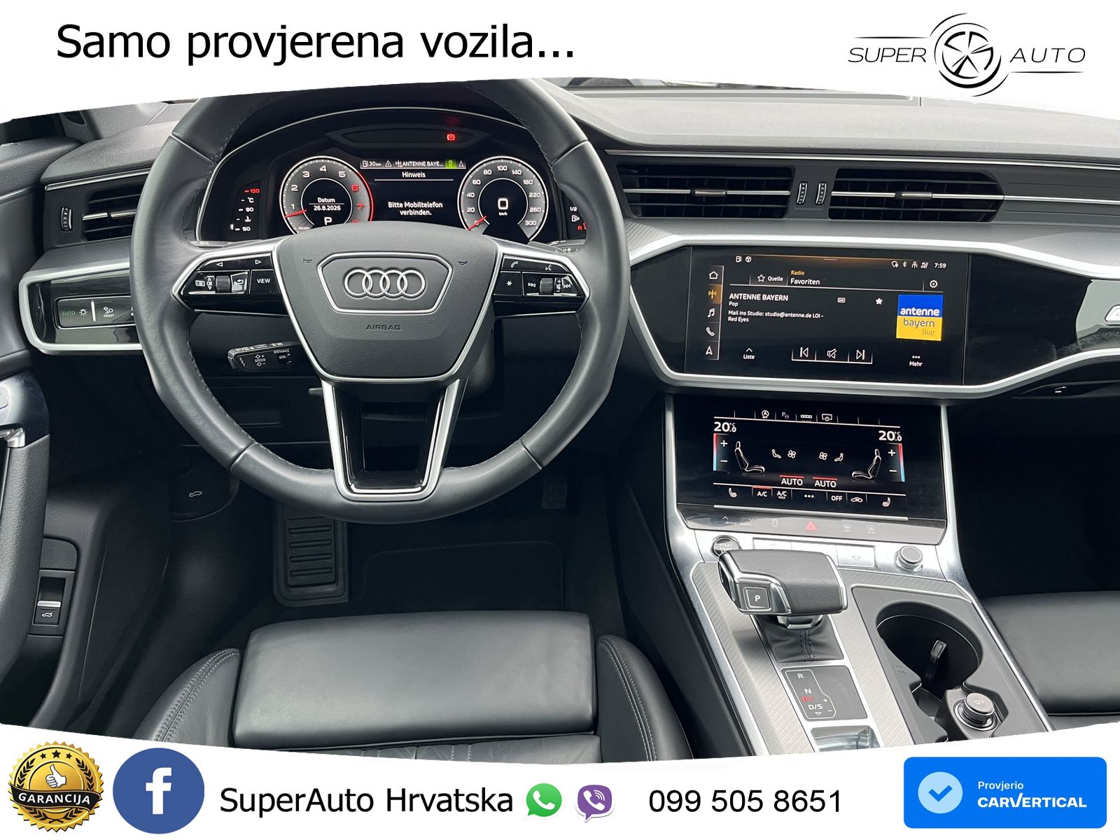 Audi A6 55 TFSI V6 (340 KS) quattro S tronic LED+GR SJED+ACC