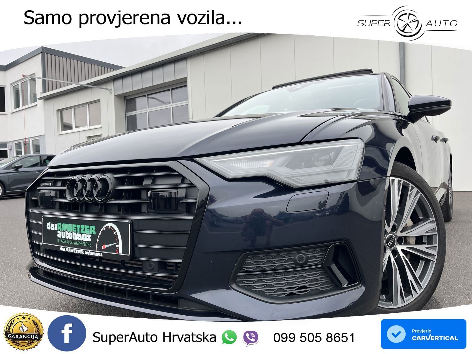 Audi A6 55 TFSI V6 (340 KS) quattro S tronic LED+GR SJED+ACC