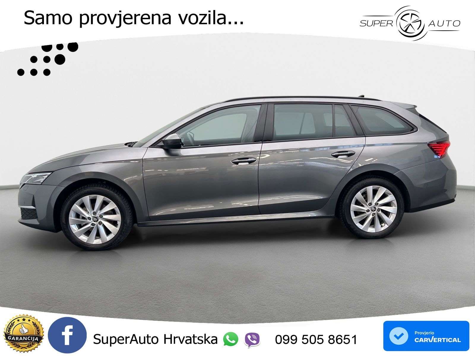 Škoda Octavia Combi 1.5 TSI (150 KS) DSG Selection LED+GR SJED+ACC