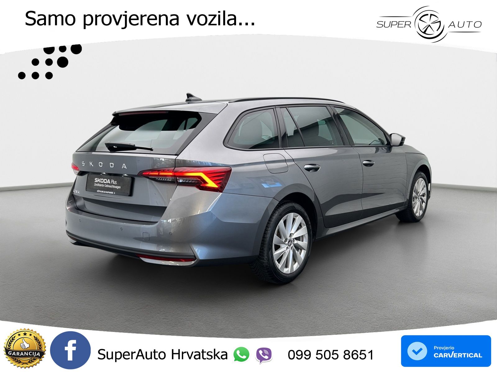 Škoda Octavia Combi 1.5 TSI (150 KS) DSG Selection LED+GR SJED+ACC