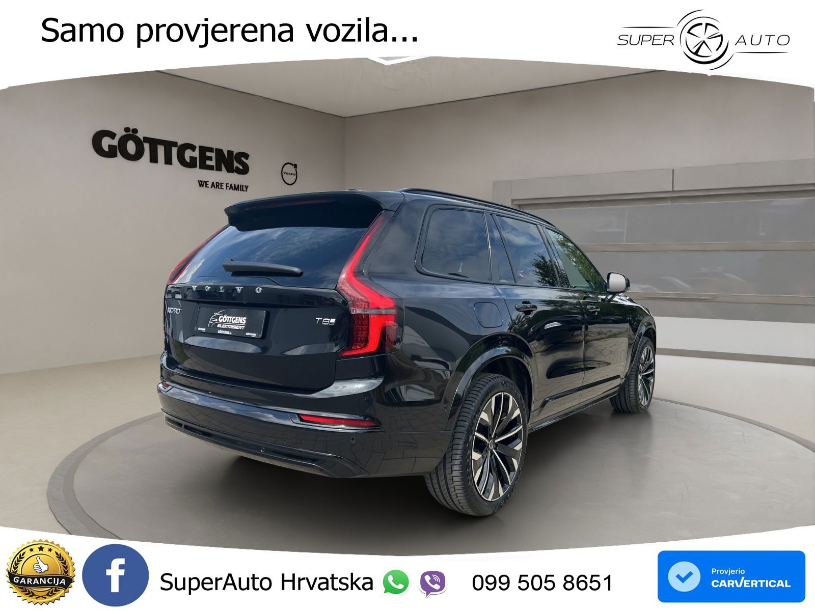 Volvo XC90 2.0 T8 AWD Automatic ACC+HEAD+4xGR SJED+360+PANO