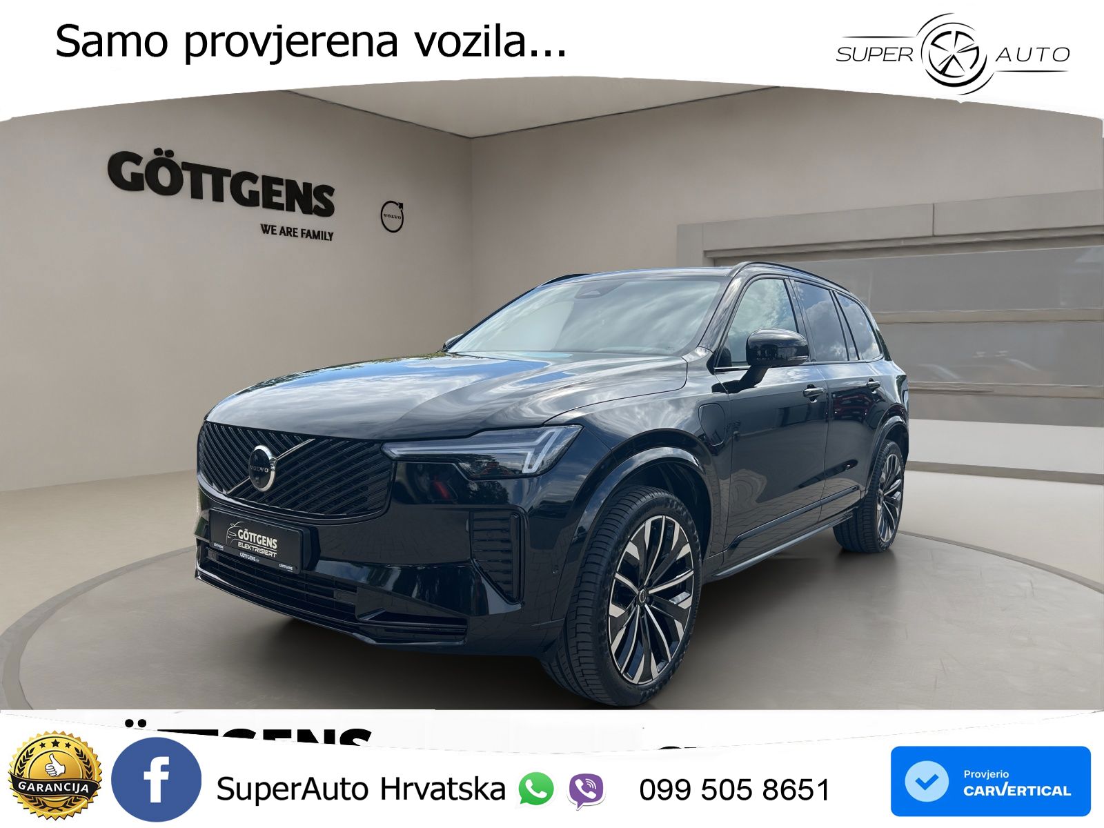 Volvo XC90 2.0 T8 AWD Automatic ACC+HEAD+4xGR SJED+360+PANO