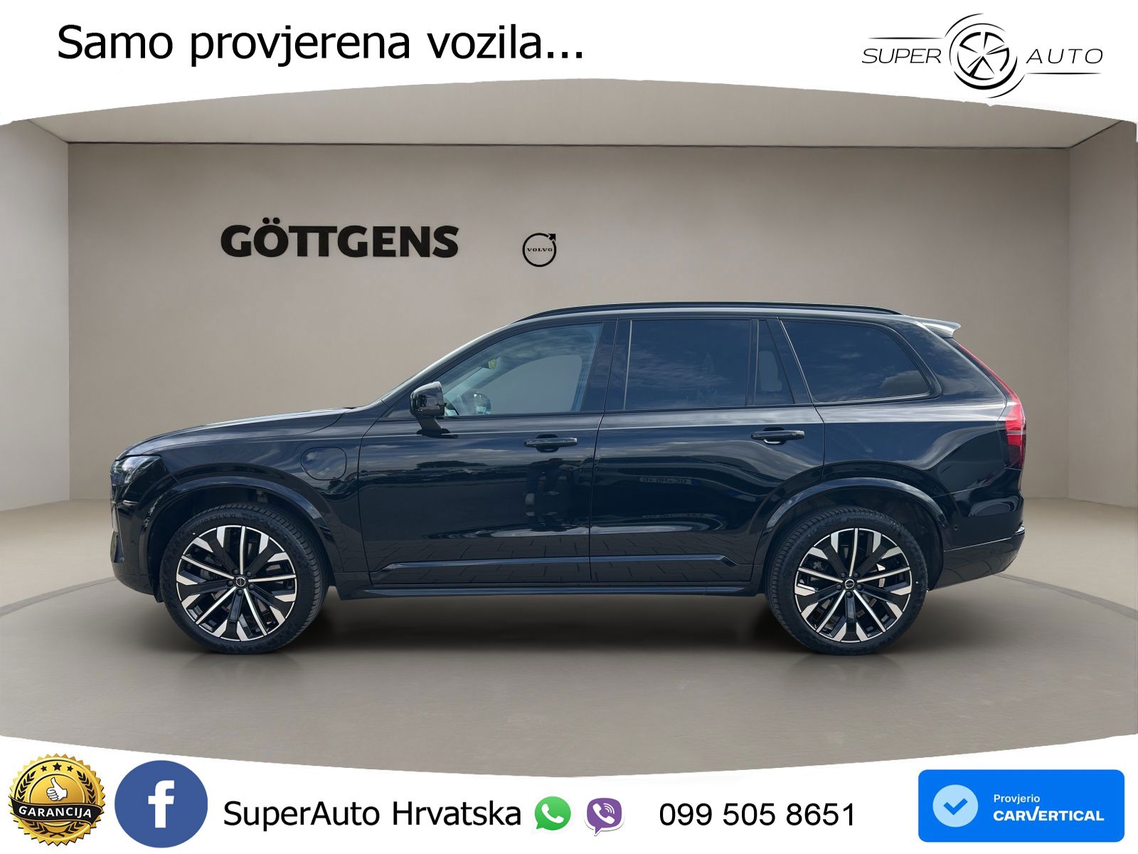 Volvo XC90 2.0 T8 AWD Automatic ACC+HEAD+4xGR SJED+360+PANO