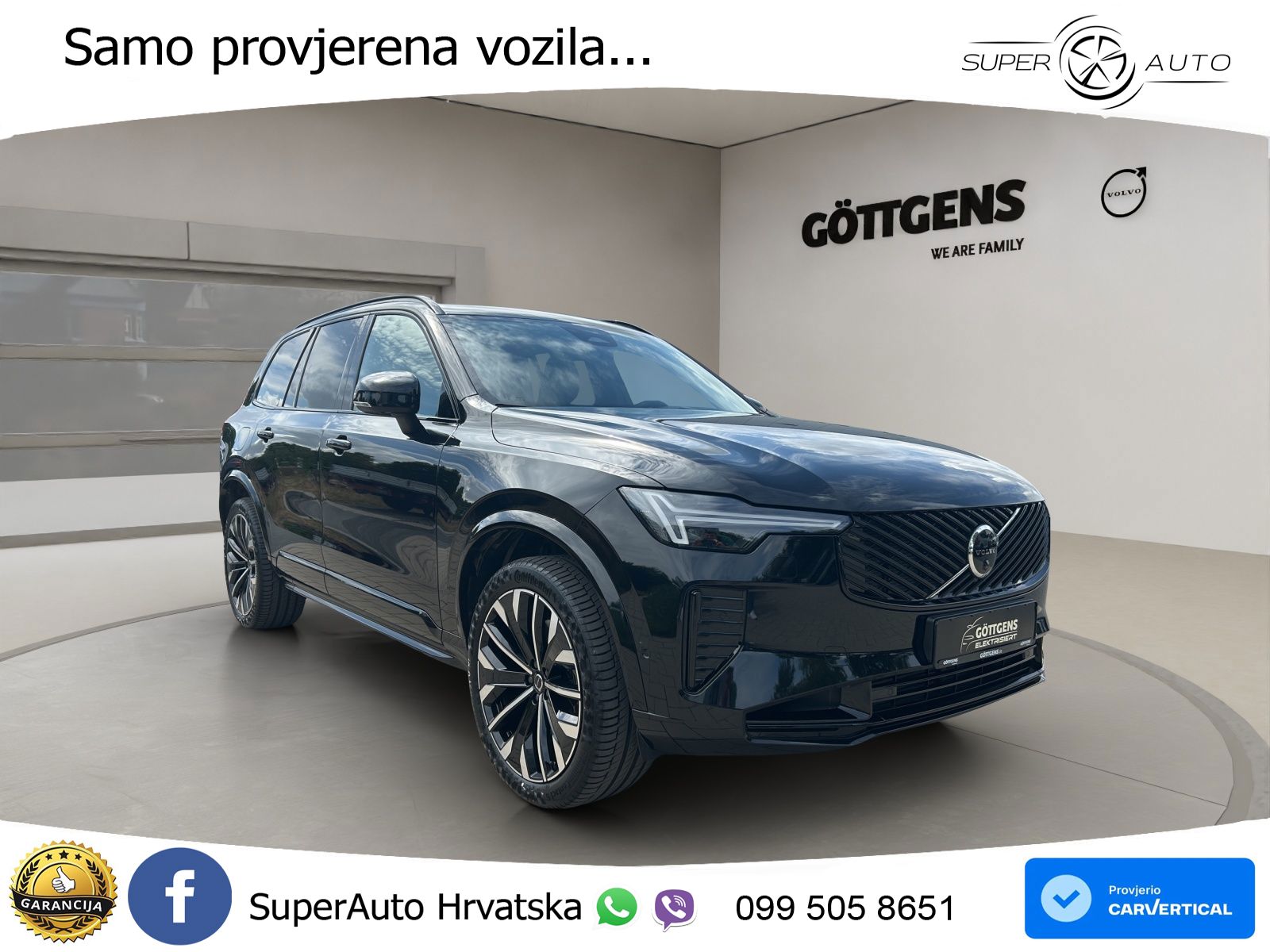 Volvo XC90 2.0 T8 AWD Automatic ACC+HEAD+4xGR SJED+360+PANO