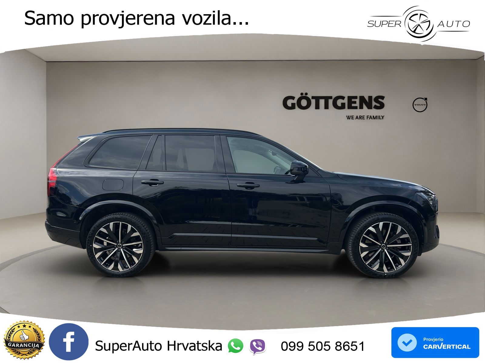Volvo XC90 2.0 T8 AWD Automatic ACC+HEAD+4xGR SJED+360+PANO