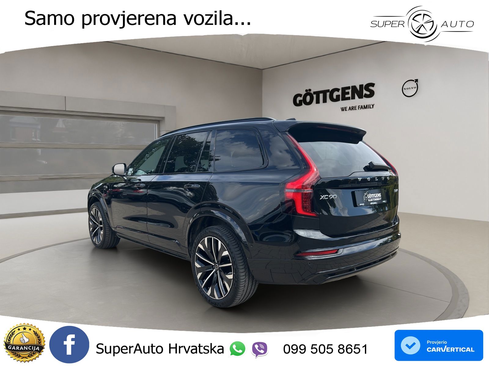 Volvo XC90 2.0 T8 AWD Automatic ACC+HEAD+4xGR SJED+360+PANO