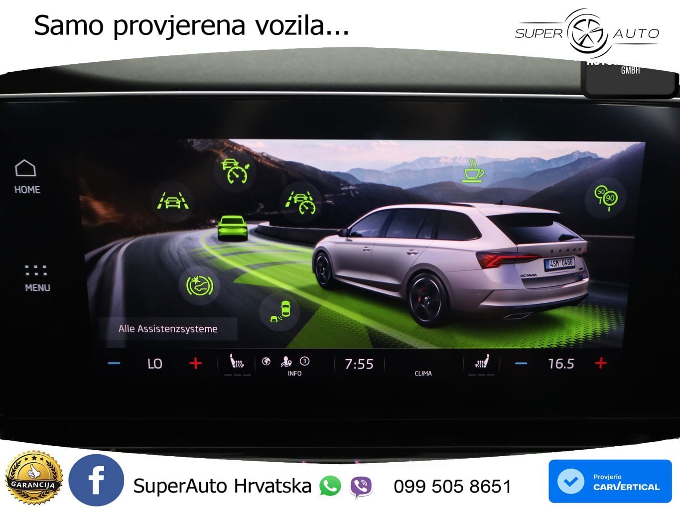 Škoda Octavia Combi RS 2.0 TDI (200 KS) 4x4 DSG LED+GR SJED+ACC
