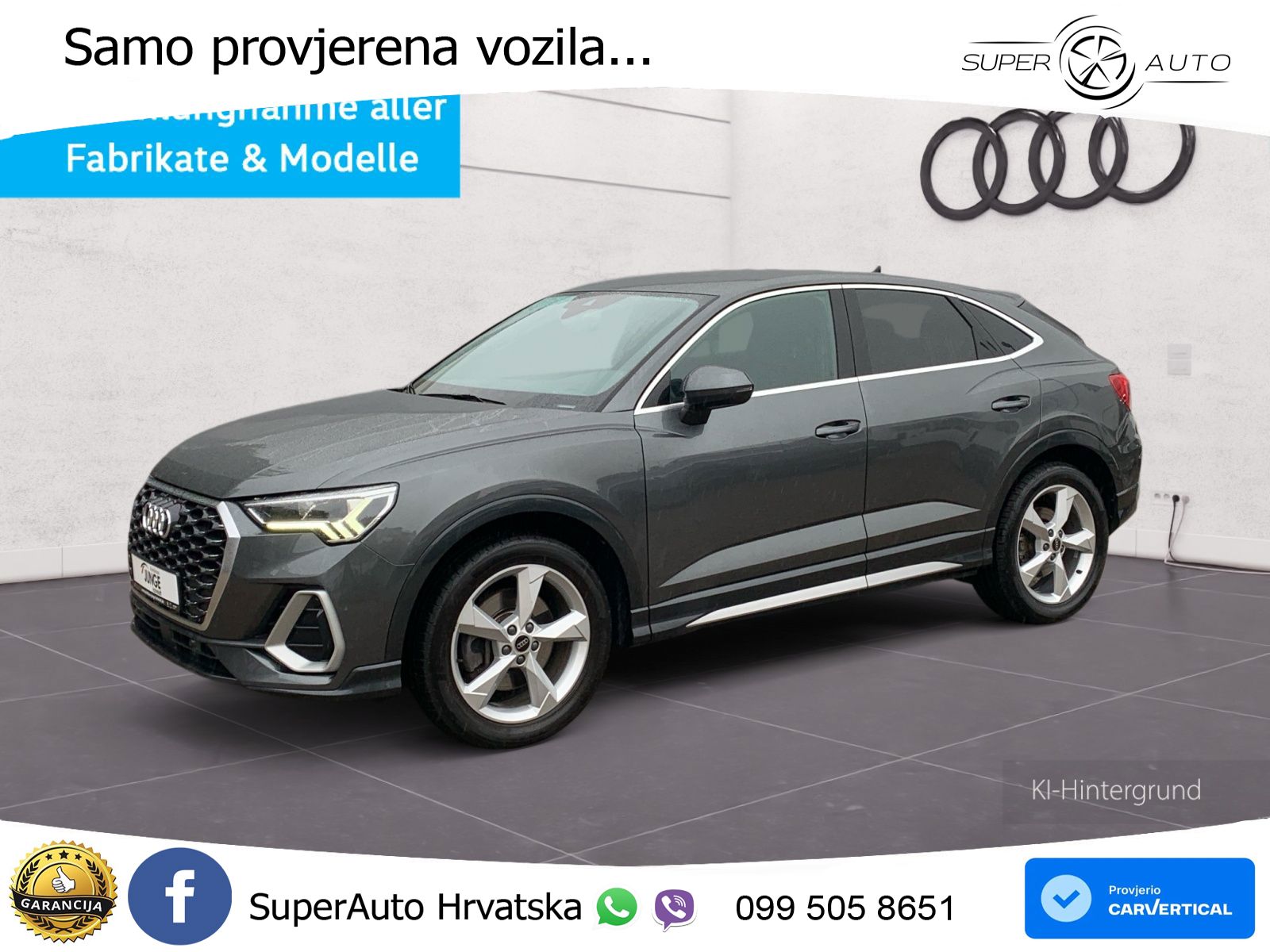 Audi Q3 Sportback 40 TFSI (190 KS) quattro S tronic S line