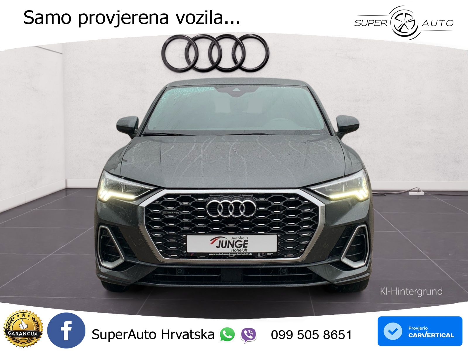 Audi Q3 Sportback 40 TFSI (190 KS) quattro S tronic S line