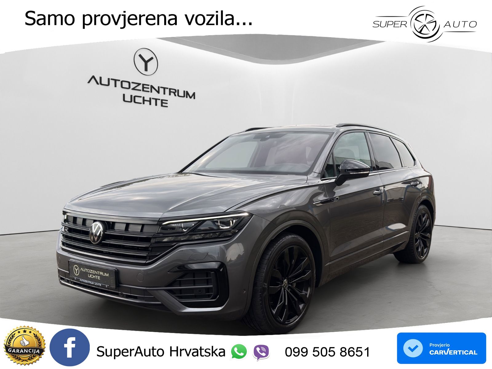 Volkswagen Touareg 3.0 V6 TDI (286 KS) 4MOTION Tiptronic R-Line LED+GR SJED+ACC