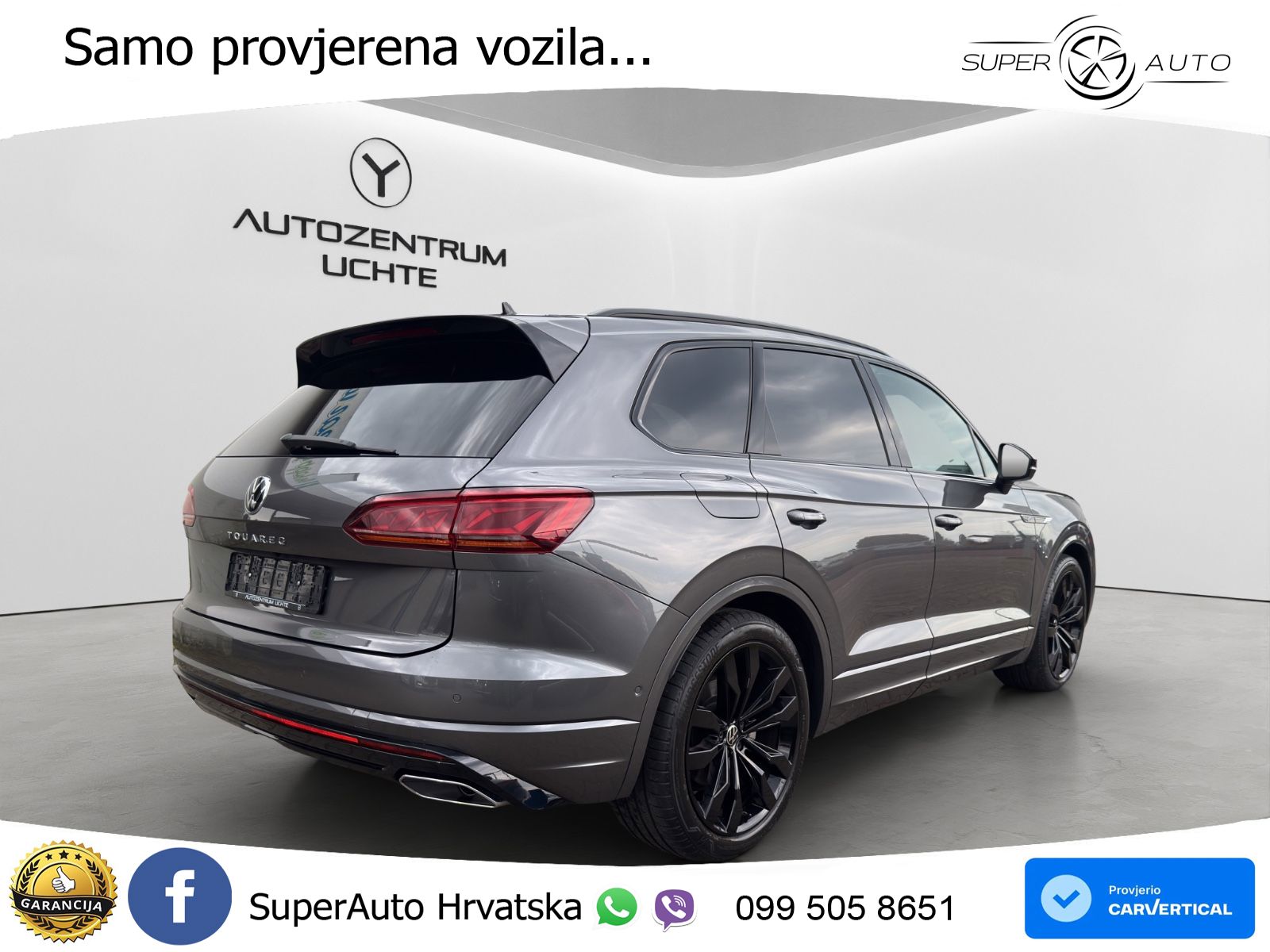 Volkswagen Touareg 3.0 V6 TDI (286 KS) 4MOTION Tiptronic R-Line LED+GR SJED+ACC