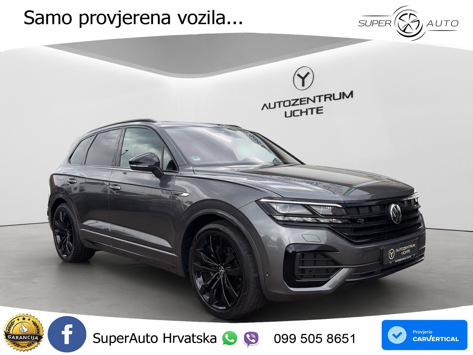 Volkswagen Touareg 3.0 V6 TDI (286 KS) 4MOTION Tiptronic R-Line LED+GR SJED+ACC
