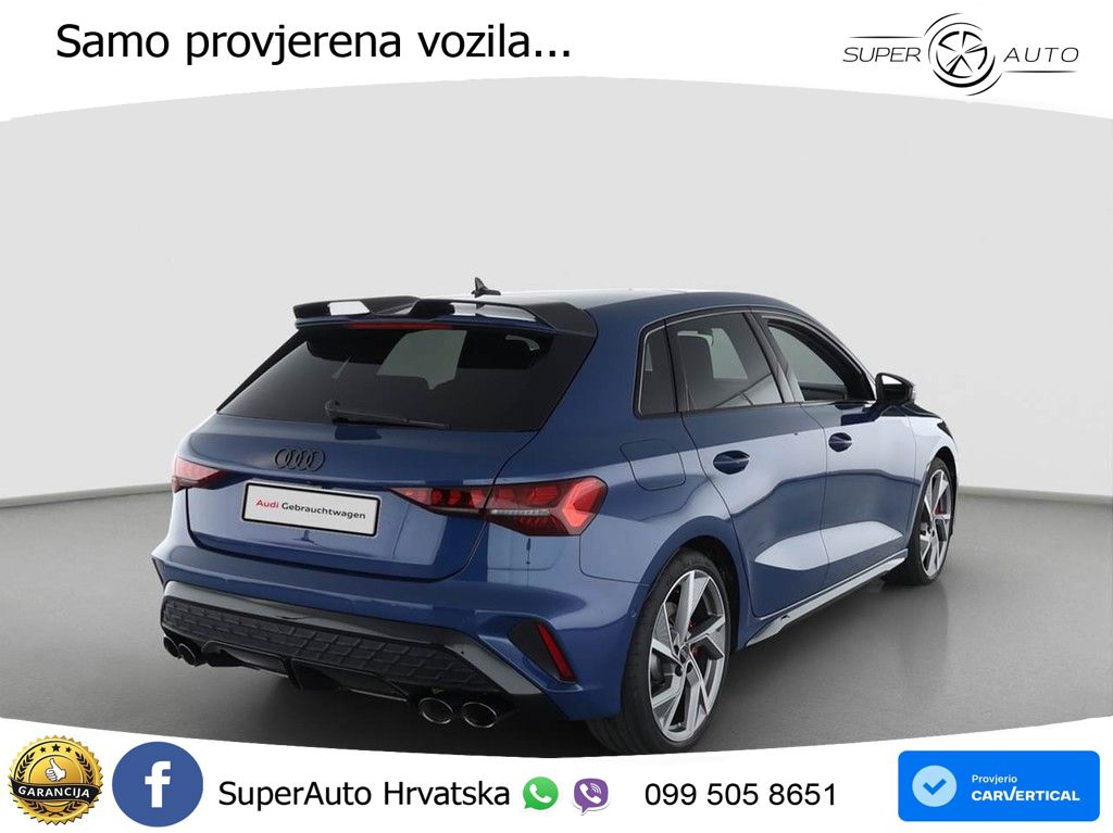 Audi S3 2.0 TFSI (333 KS) quattro S tronic ACC+HEAD+GR SJED+360+PANO