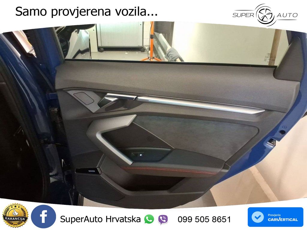 Audi S3 2.0 TFSI (333 KS) quattro S tronic ACC+HEAD+GR SJED+360+PANO